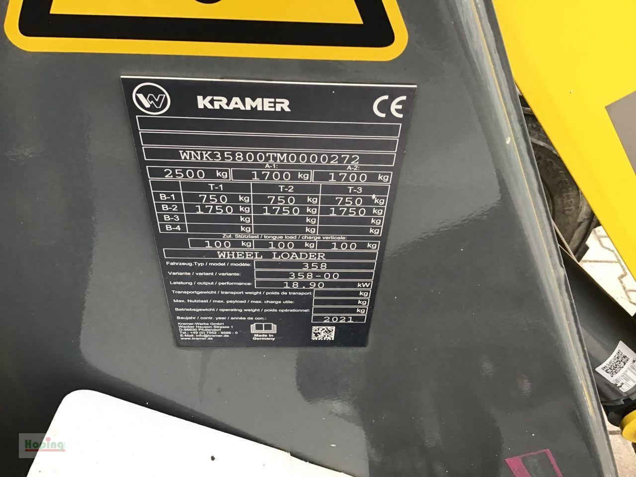 Wheel loader Kramer 5035