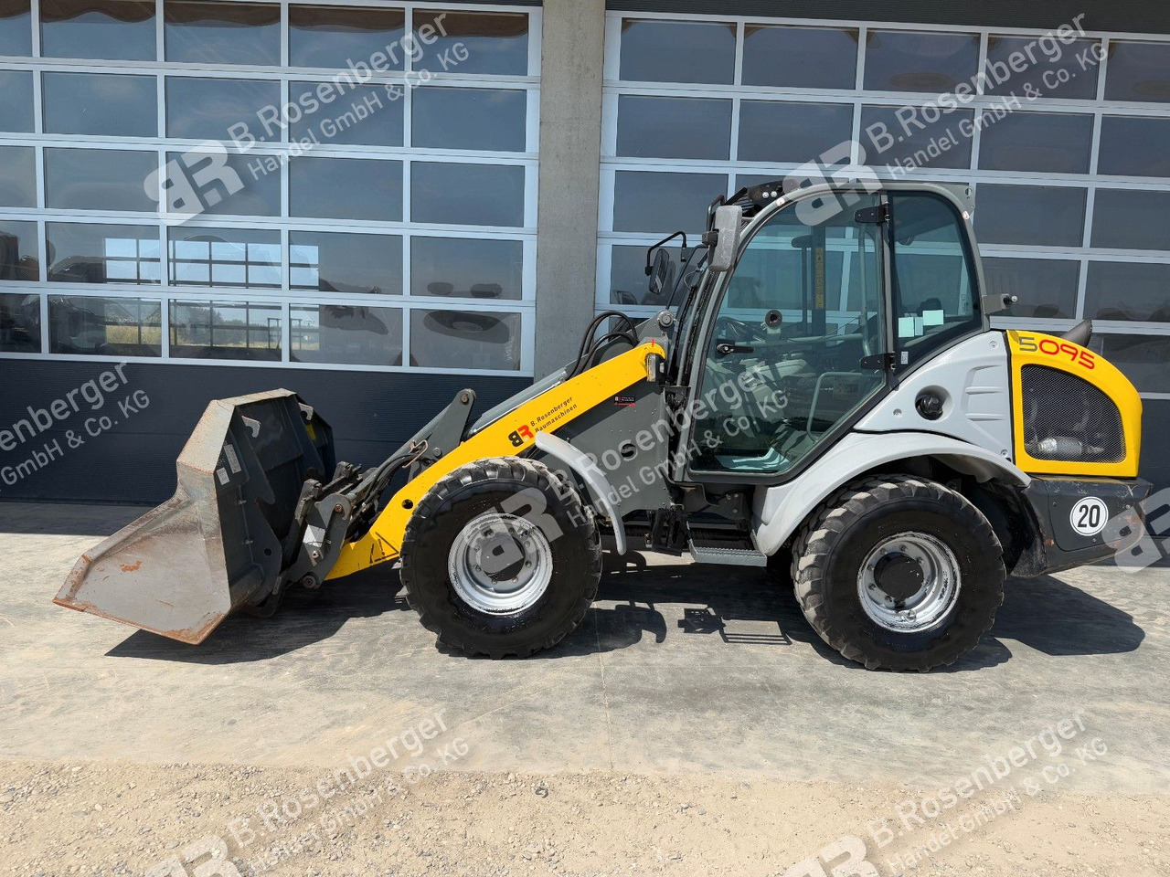 Wheel loader Kramer 5095 Radlader / Bj2017 / nur 1911h