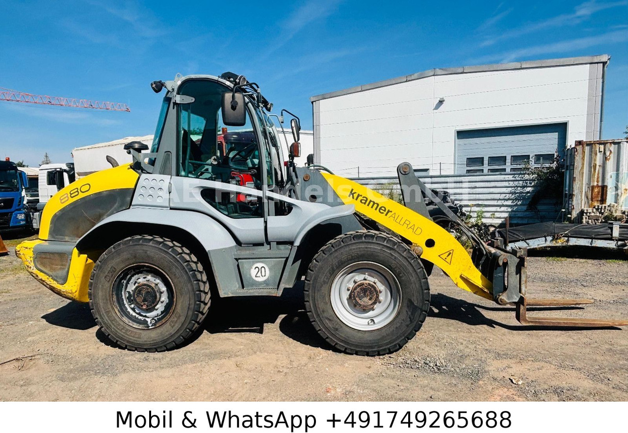 Wheel loader Kramer 880 Allrad *Schnellwechsler/2xSchaufel/1xGabel