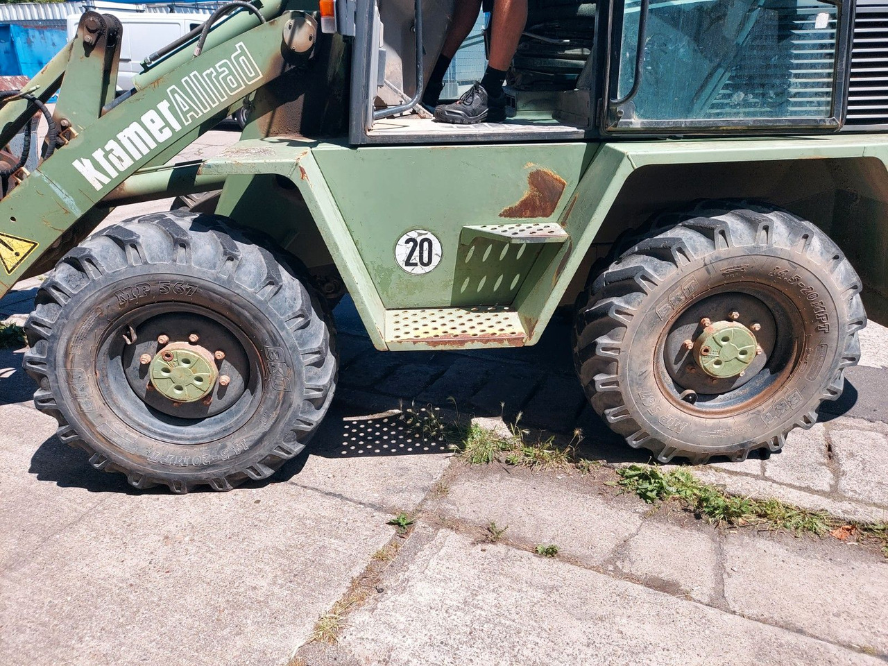 Wheel loader Kramer KRAMER Allrad 520 GABEL + SCHAUFEL