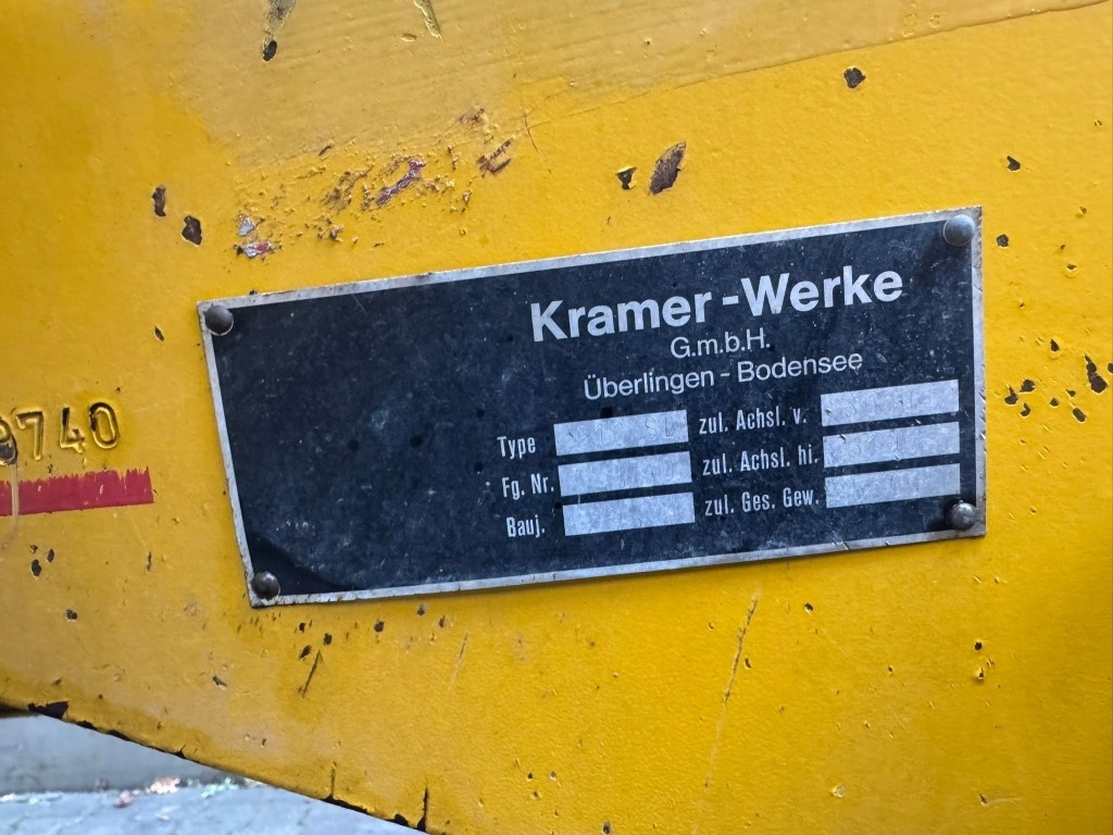 Wheel loader Kramer-allrad 312 SL
