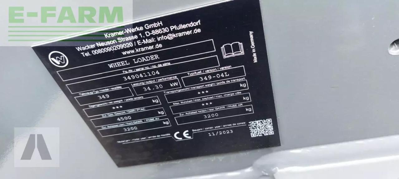 Wheel loader Kramer kl 25.5