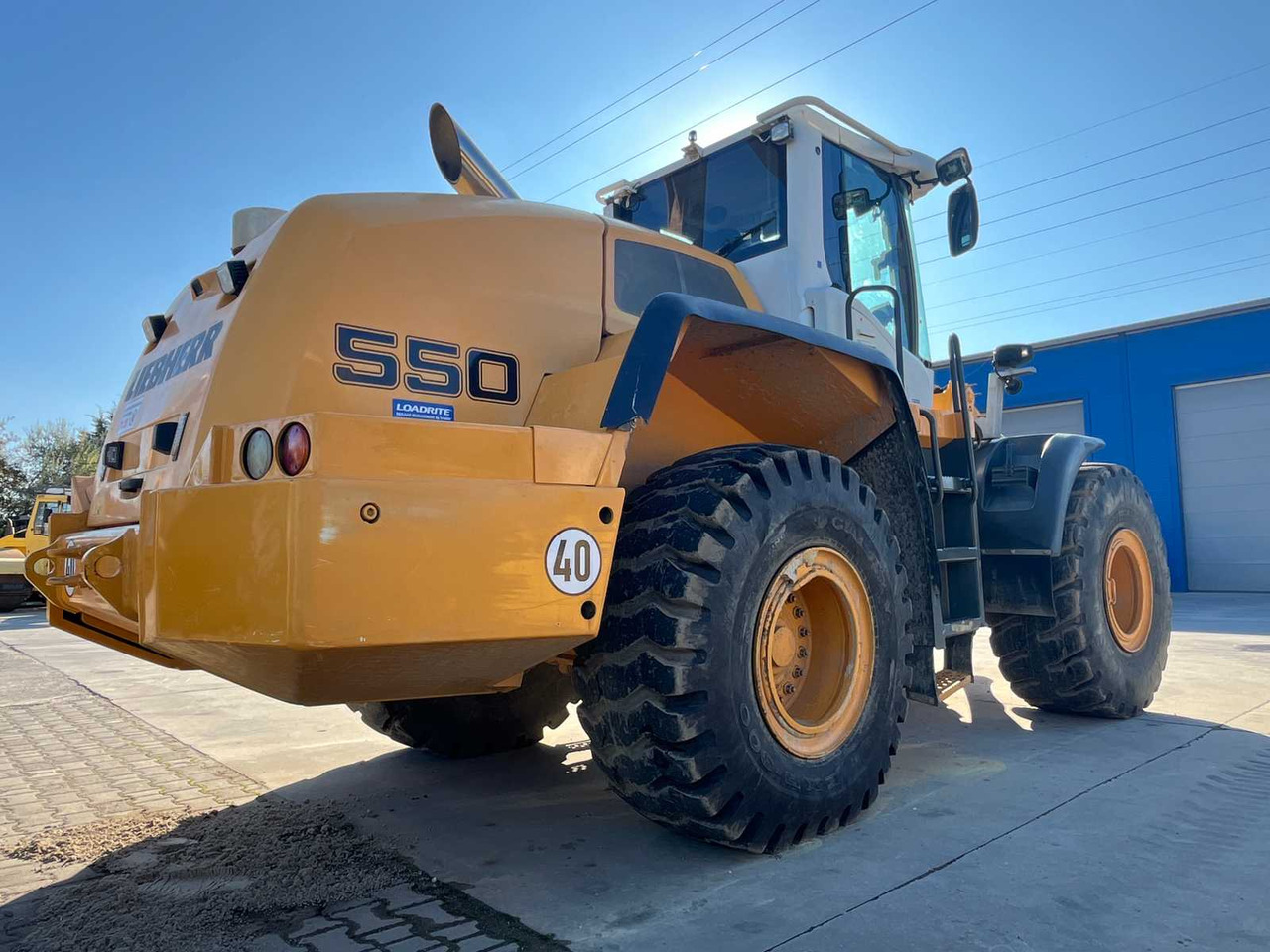 Wheel loader LIEBHERR - L550 - WHEEL LOADER - 2015