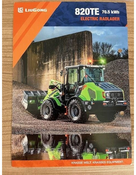 Wheel loader LIUGONG 820 TE vollelektrisch, MIETE / RENTAL (12005253)