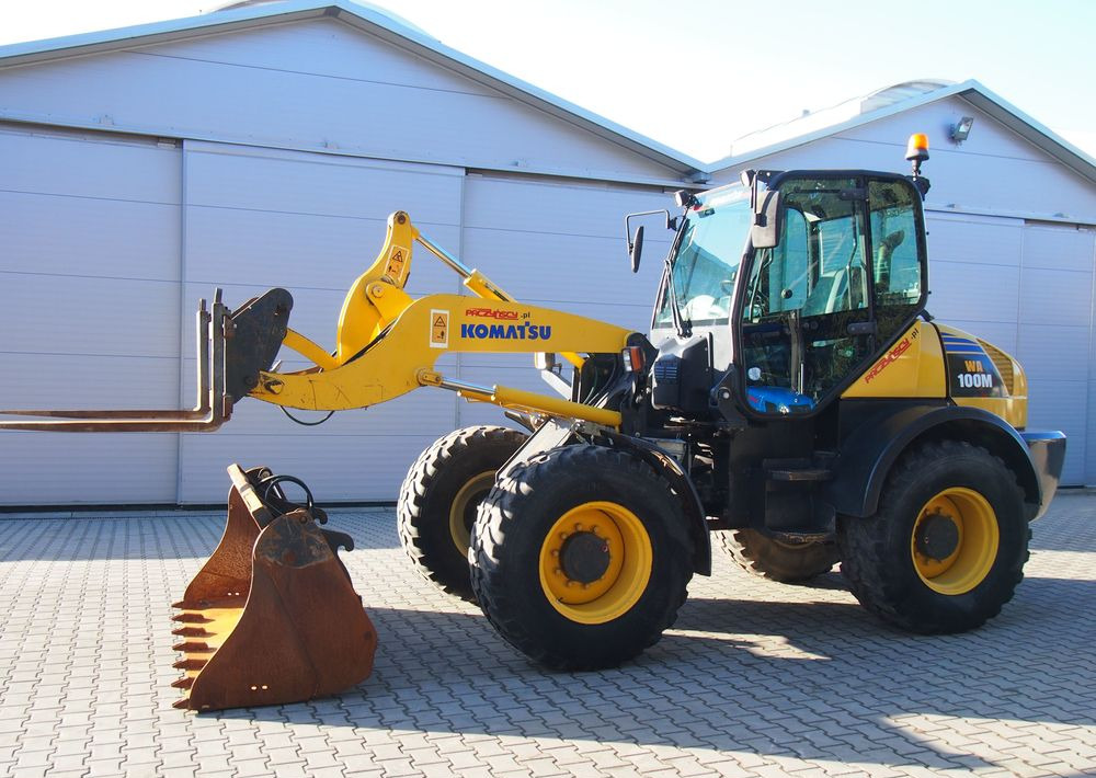 Wheel loader Ładowarka Komatsu WA100M 2007 Ładowarka Komatsu