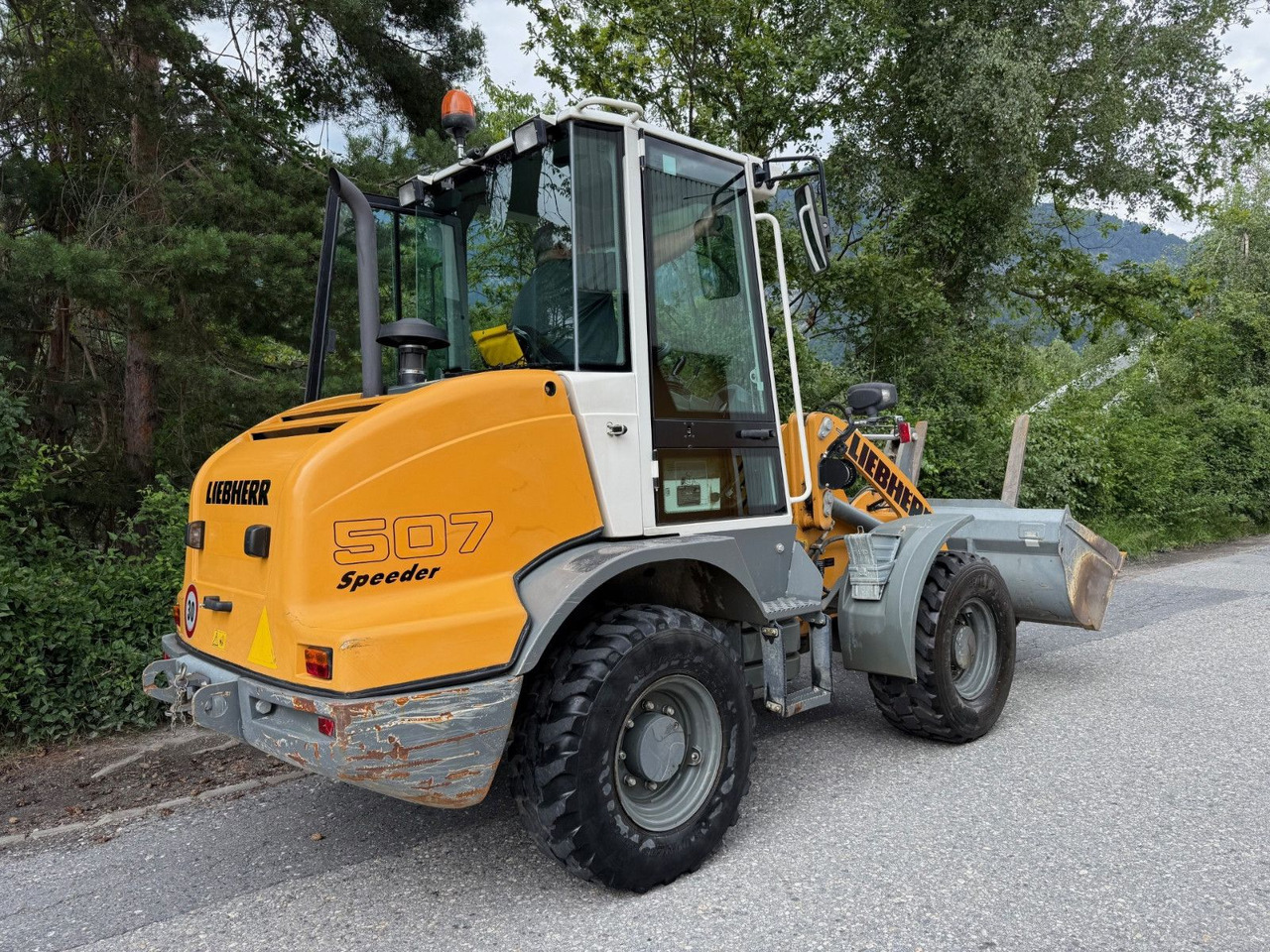 Wheel loader Liebherr L507, Gabel+Schaufel, ONLY 850hours