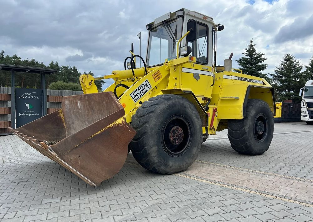Wheel loader Liebherr L521 – Ładowarka kołowa / Radlader – 1990 – Diesel –