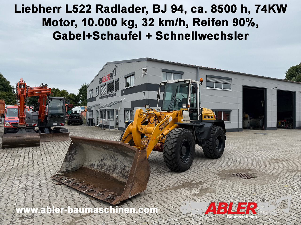 Wheel loader Liebherr L522 Radlader