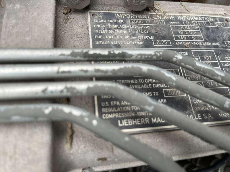 Wheel loader Liebherr L554