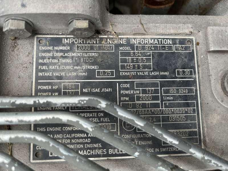 Wheel loader Liebherr L554