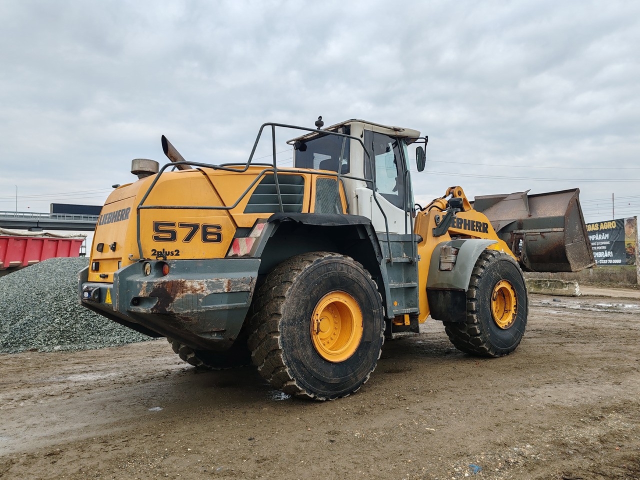 Wheel loader Liebherr L576 2plus2