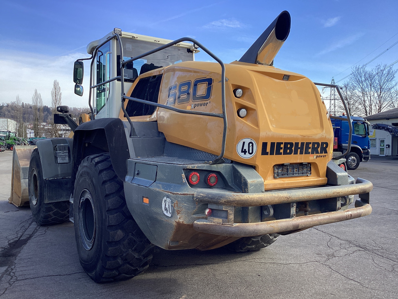 Wheel loader Liebherr L580 XPower IV