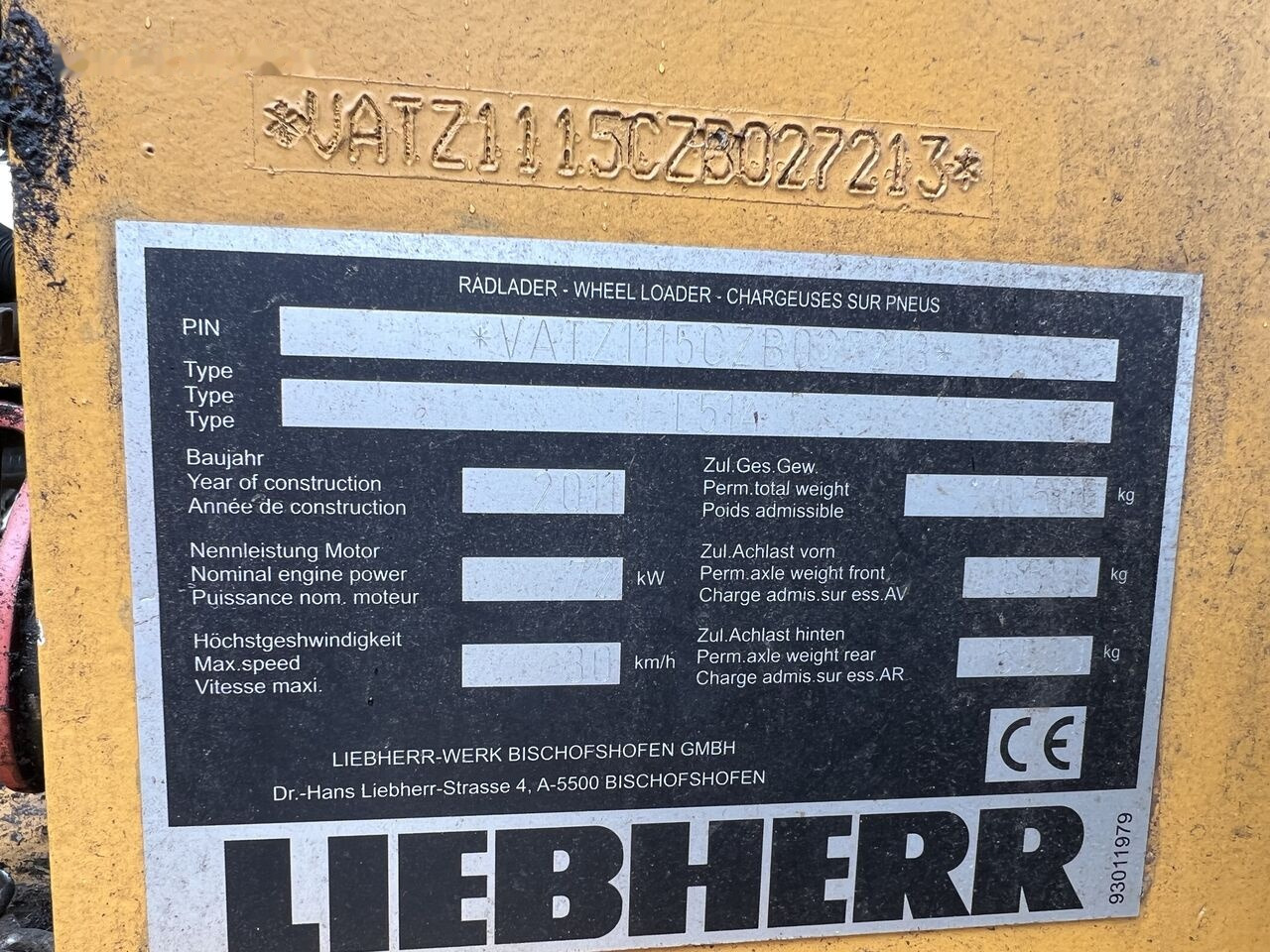 Wheel loader Liebherr L 514 Stereo