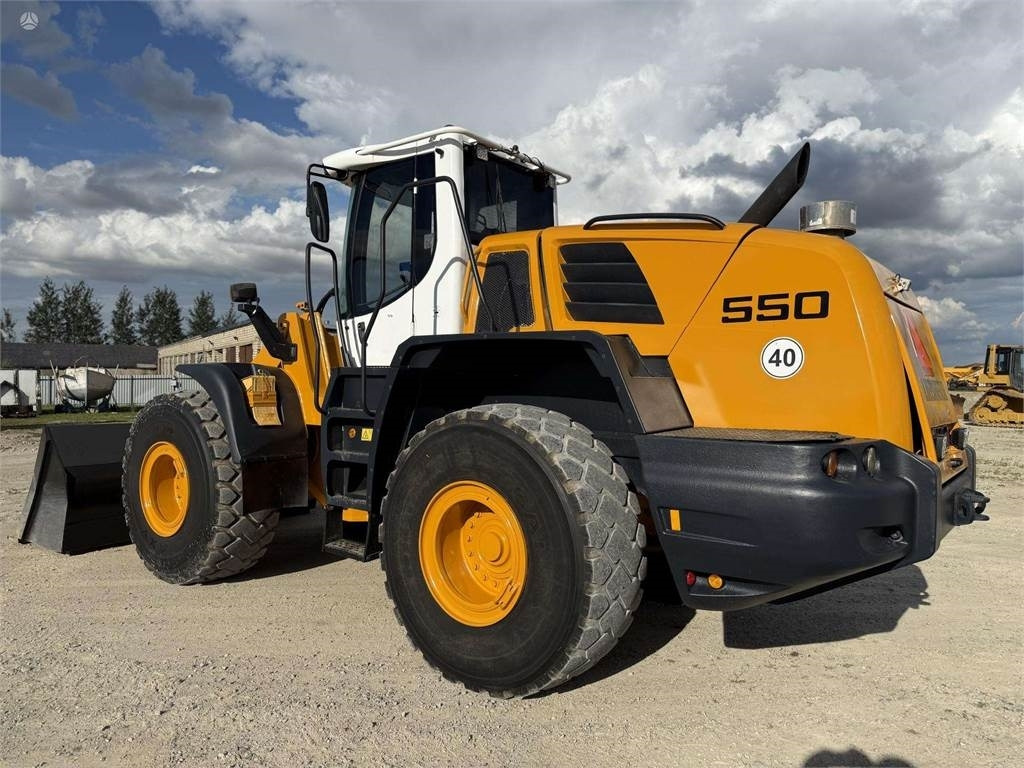 Wheel loader Liebherr L 550 , quick coupler