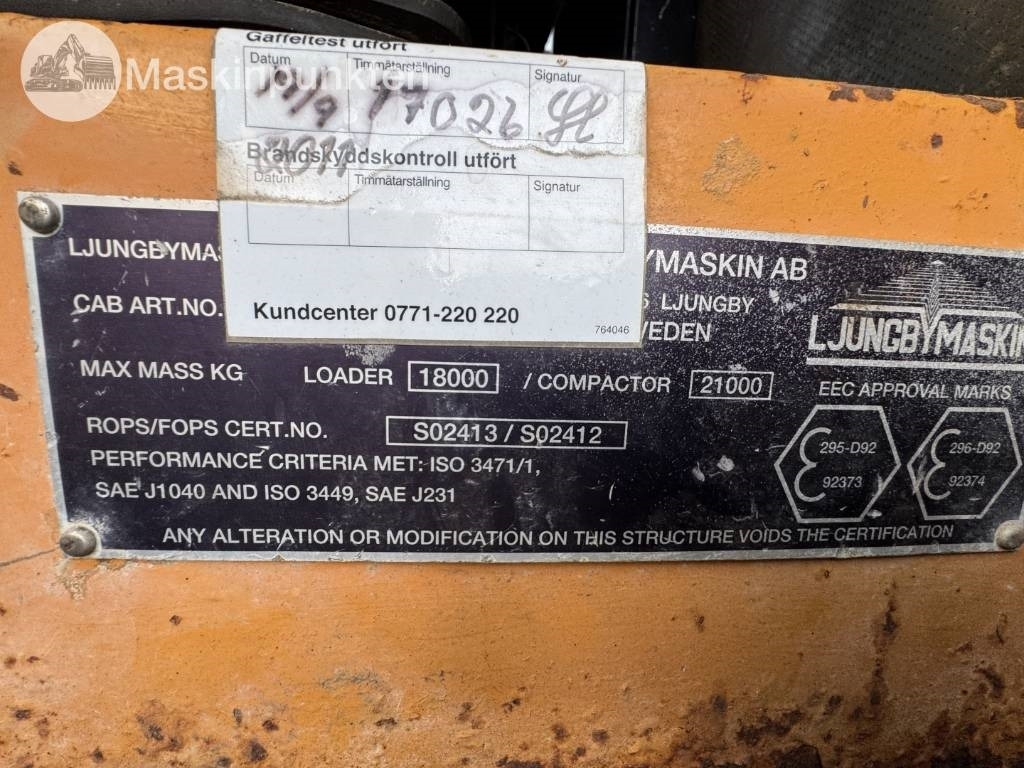 Wheel loader Ljungby 1118 Hjullastare