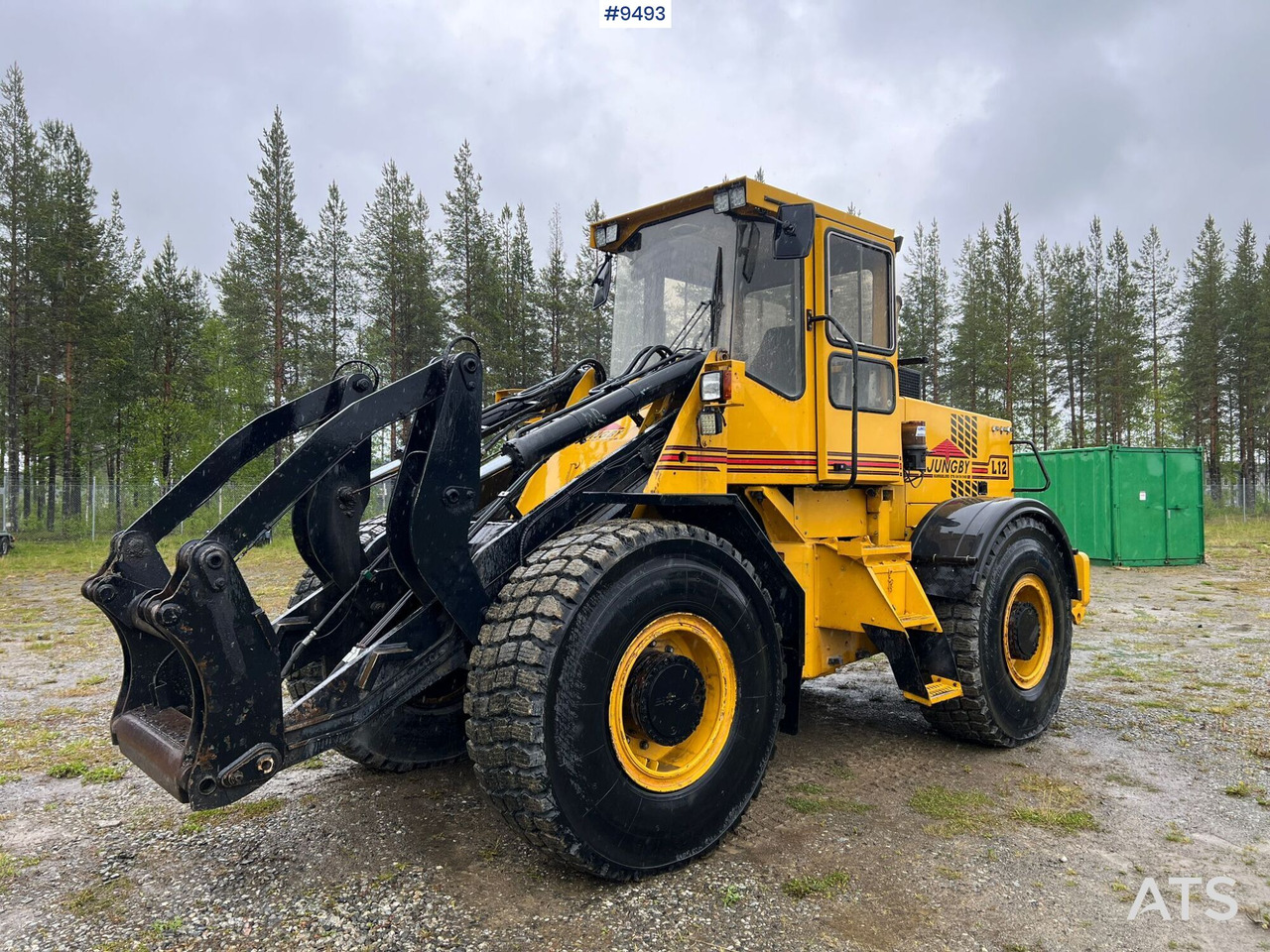 Wheel loader Ljungby L14 Wheel loader (VIDEO)
