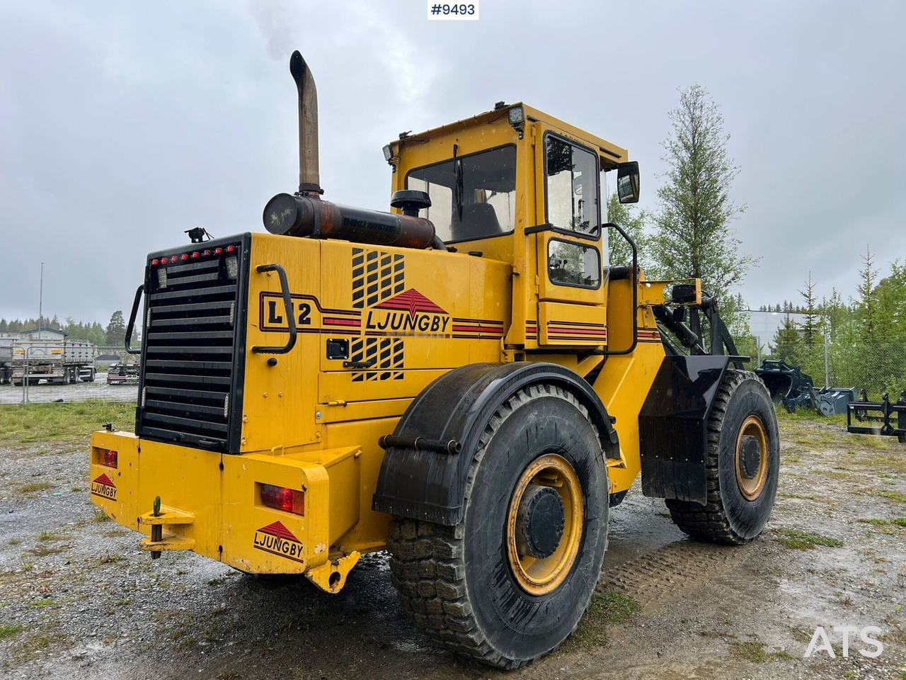 Wheel loader Ljungby L14 Wheel loader (VIDEO)