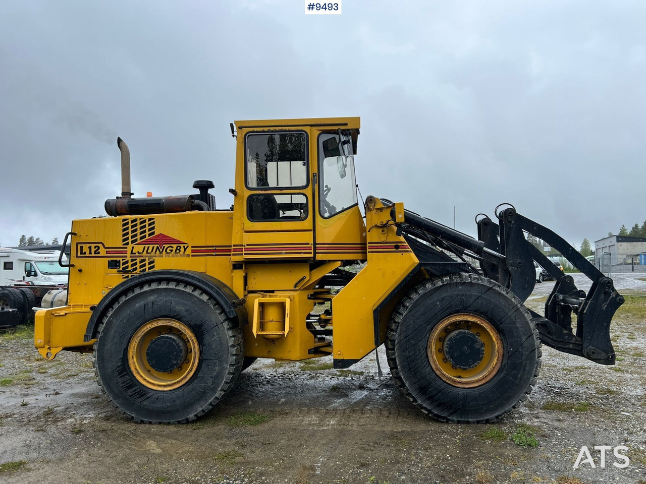 Wheel loader Ljungby L14 Wheel loader (VIDEO)