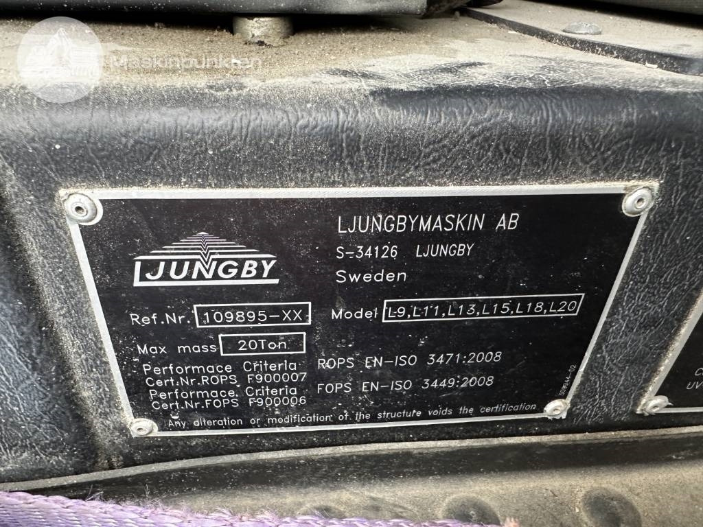 Wheel loader Ljungby L 20