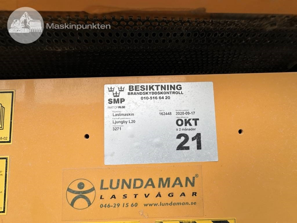 Wheel loader Ljungby L 20