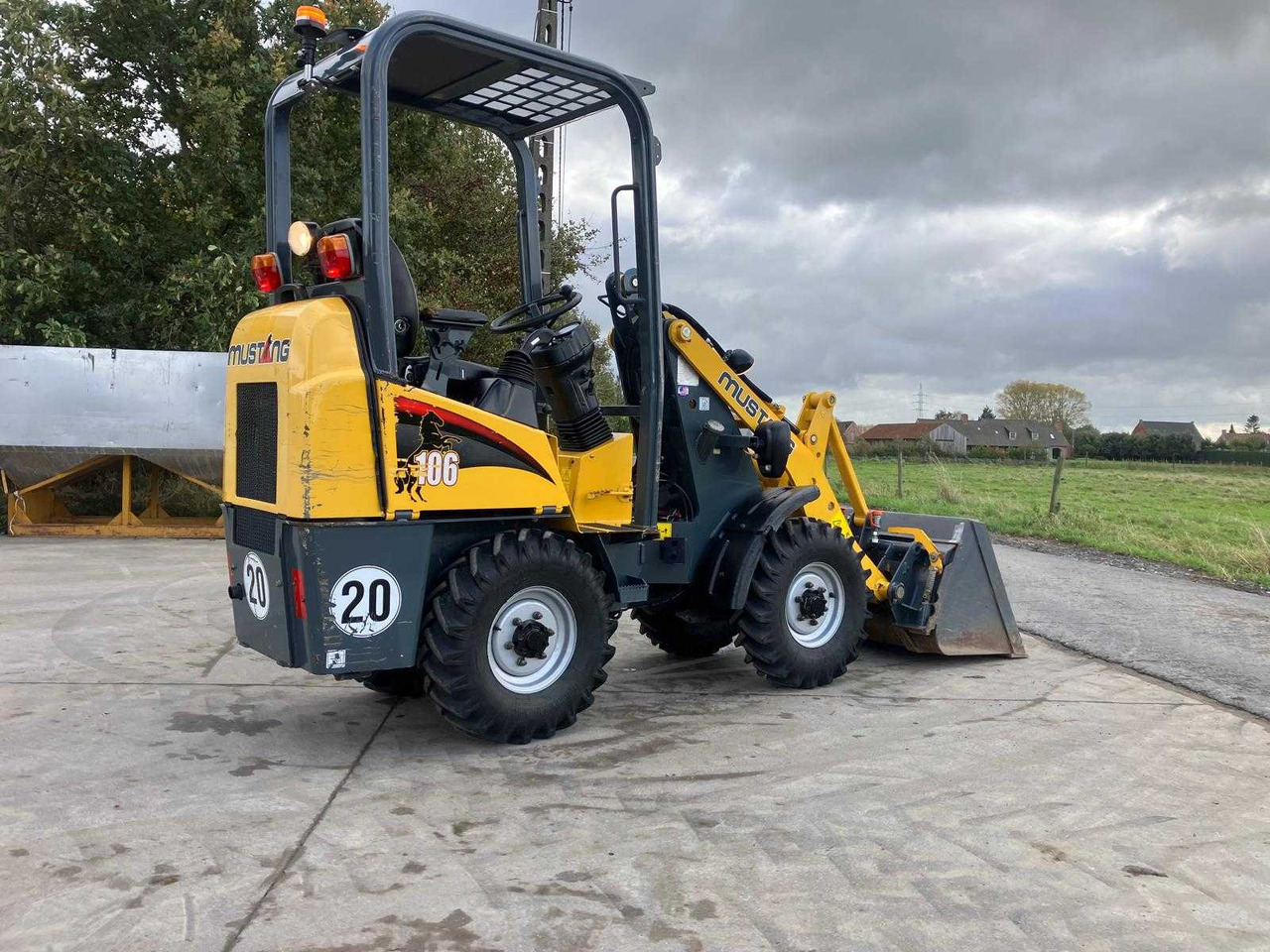 Wheel loader MUSTANG - AL 100 - SHOVEL - 2015