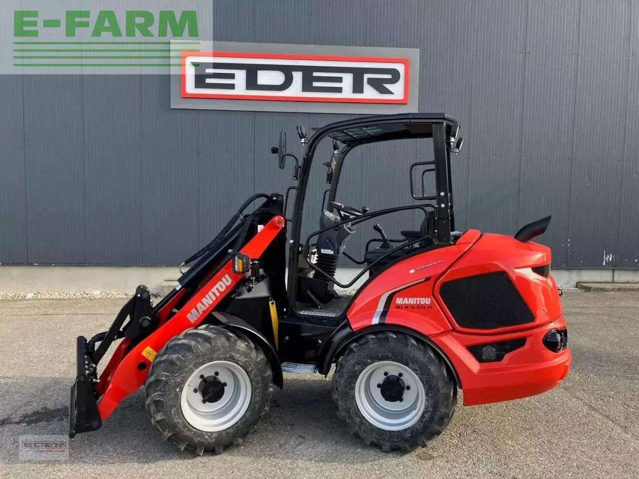 Wheel loader Manitou mla 5-50h knicklader demogerät