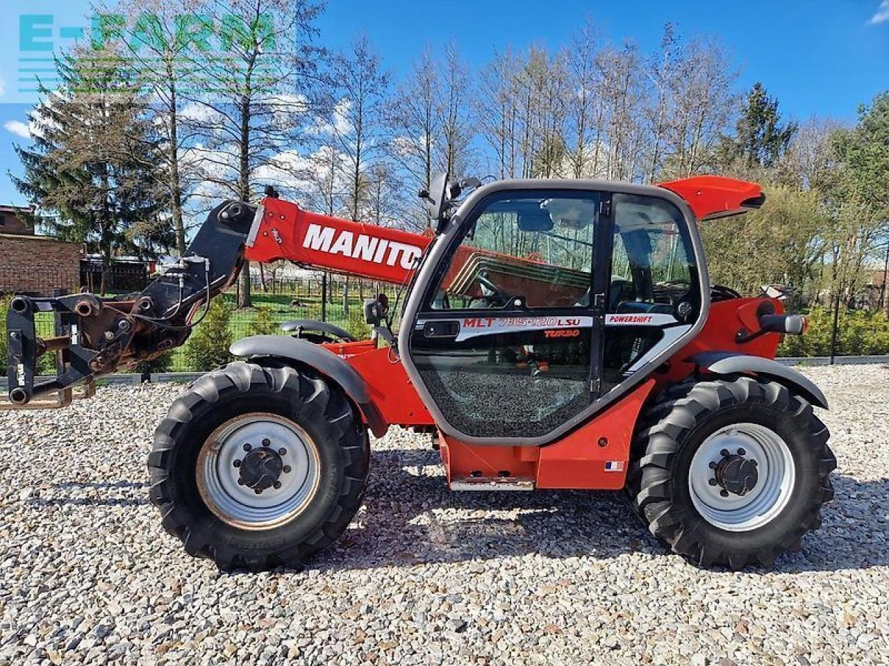 Wheel loader Manitou mlt 735-120 lsu turbo powershift