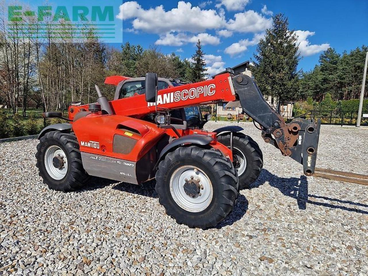 Wheel loader Manitou mlt 735-120 lsu turbo powershift