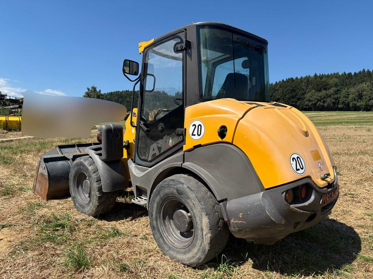 Wheel loader Mecalac AX850