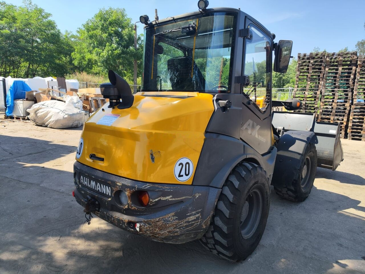 Wheel loader Mecalac AX 1000