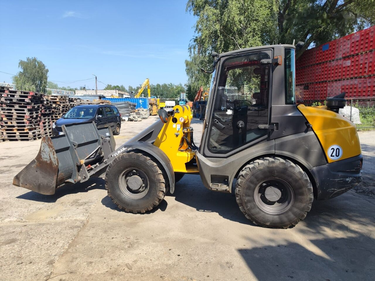 Wheel loader Mecalac AX 1000