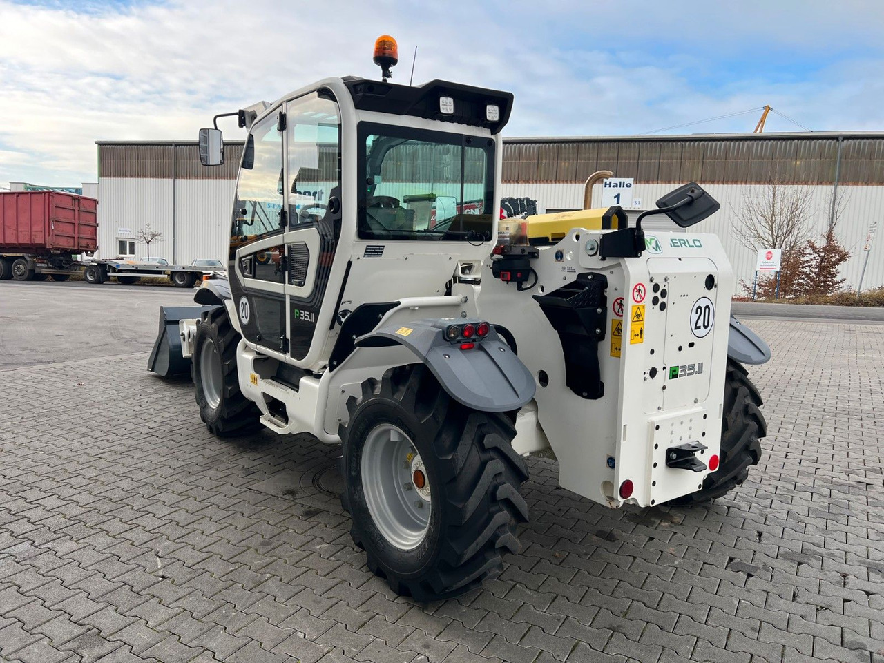 Wheel loader Merlo P35.11 / nur 148h! / Pratzenabstützung