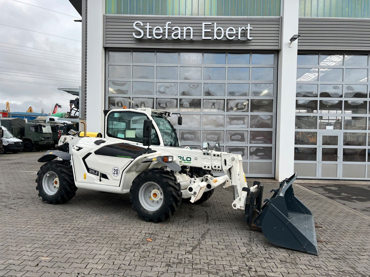 Wheel loader Merlo P35.11 / nur 148h! / Pratzenabstützung