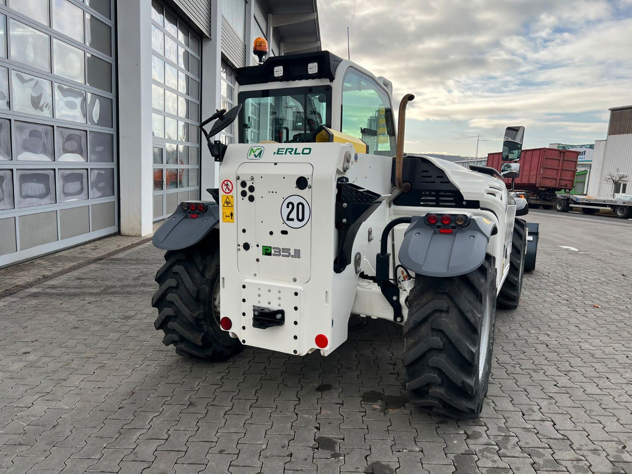 Wheel loader Merlo P35.11 / nur 148h! / Pratzenabstützung