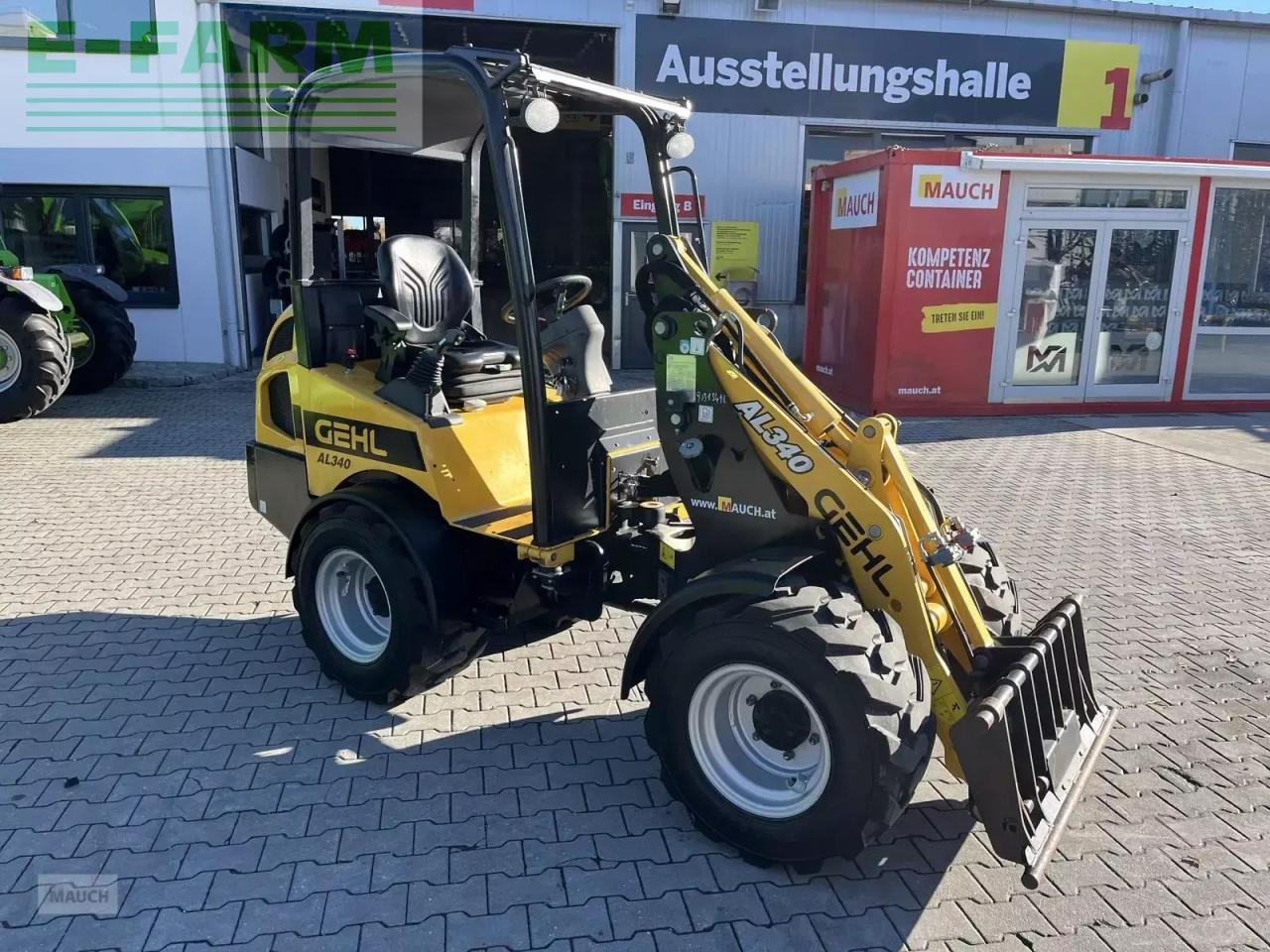Wheel loader Mustang 340 mit euroaufnahme hydraulisch