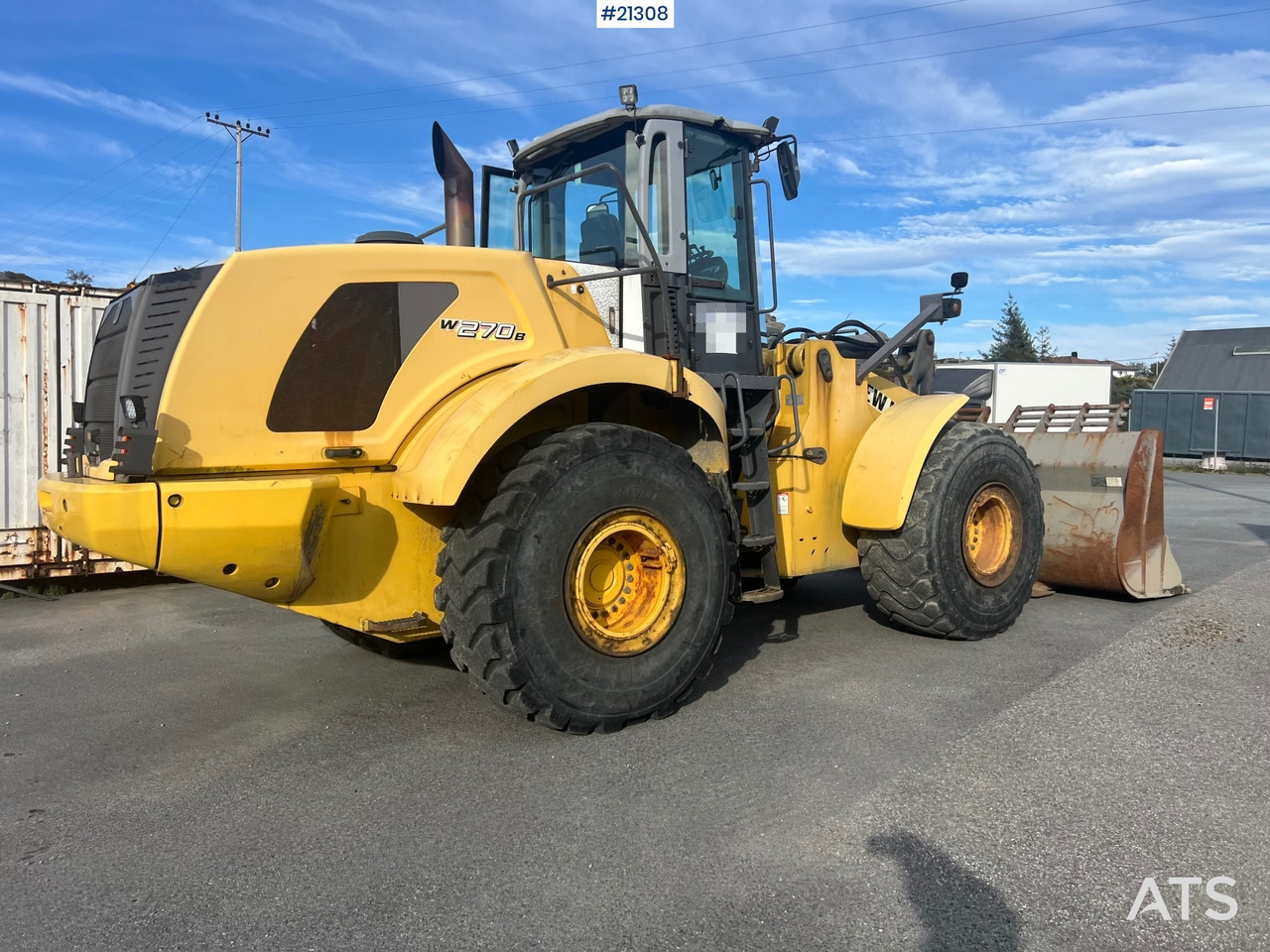 Wheel loader New Holland w270B