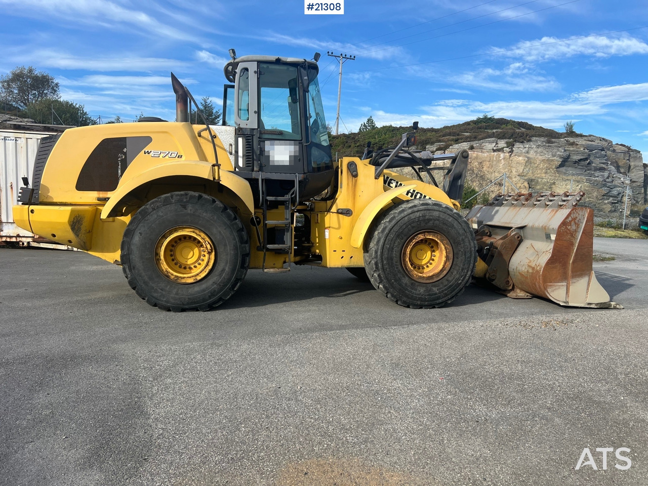 Wheel loader New Holland w270B