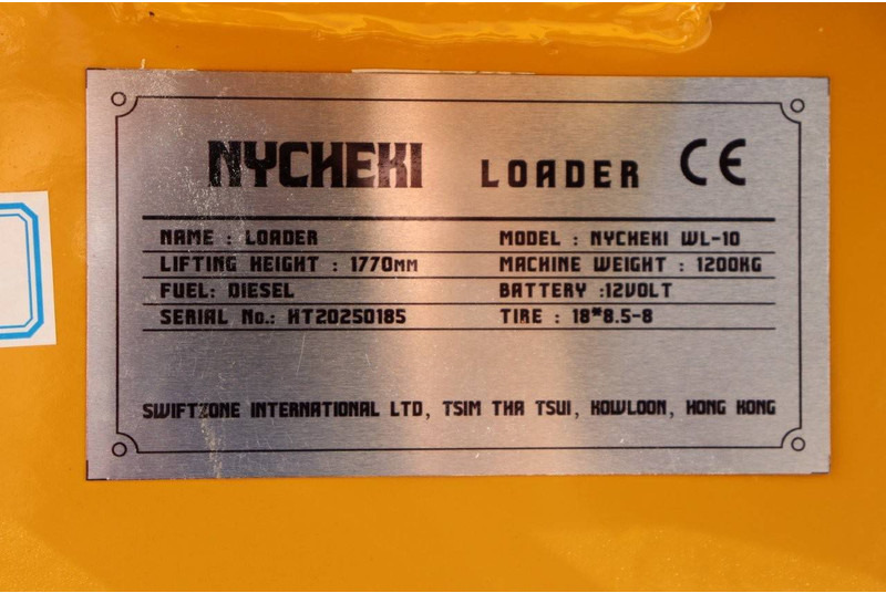 Wheel loader Nycheki WL-10
