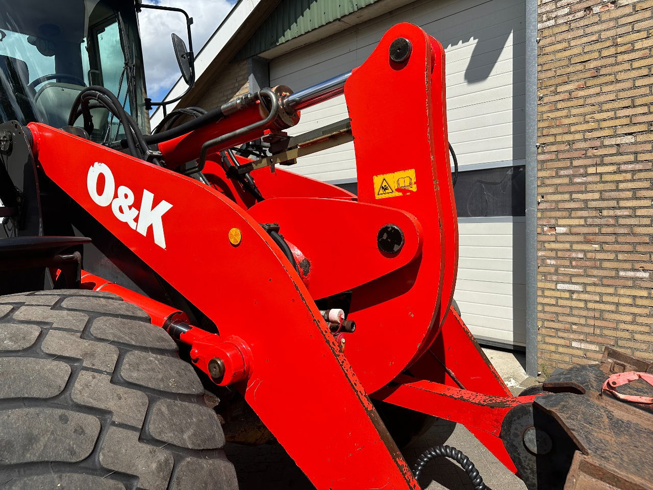 Wheel loader O & K 25.6