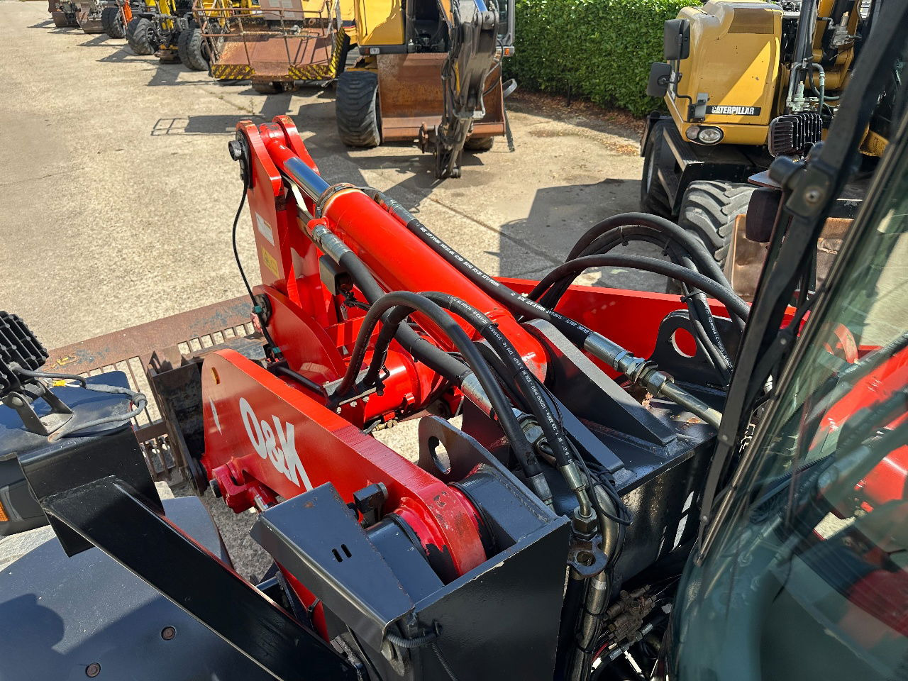 Wheel loader O & K 25.6