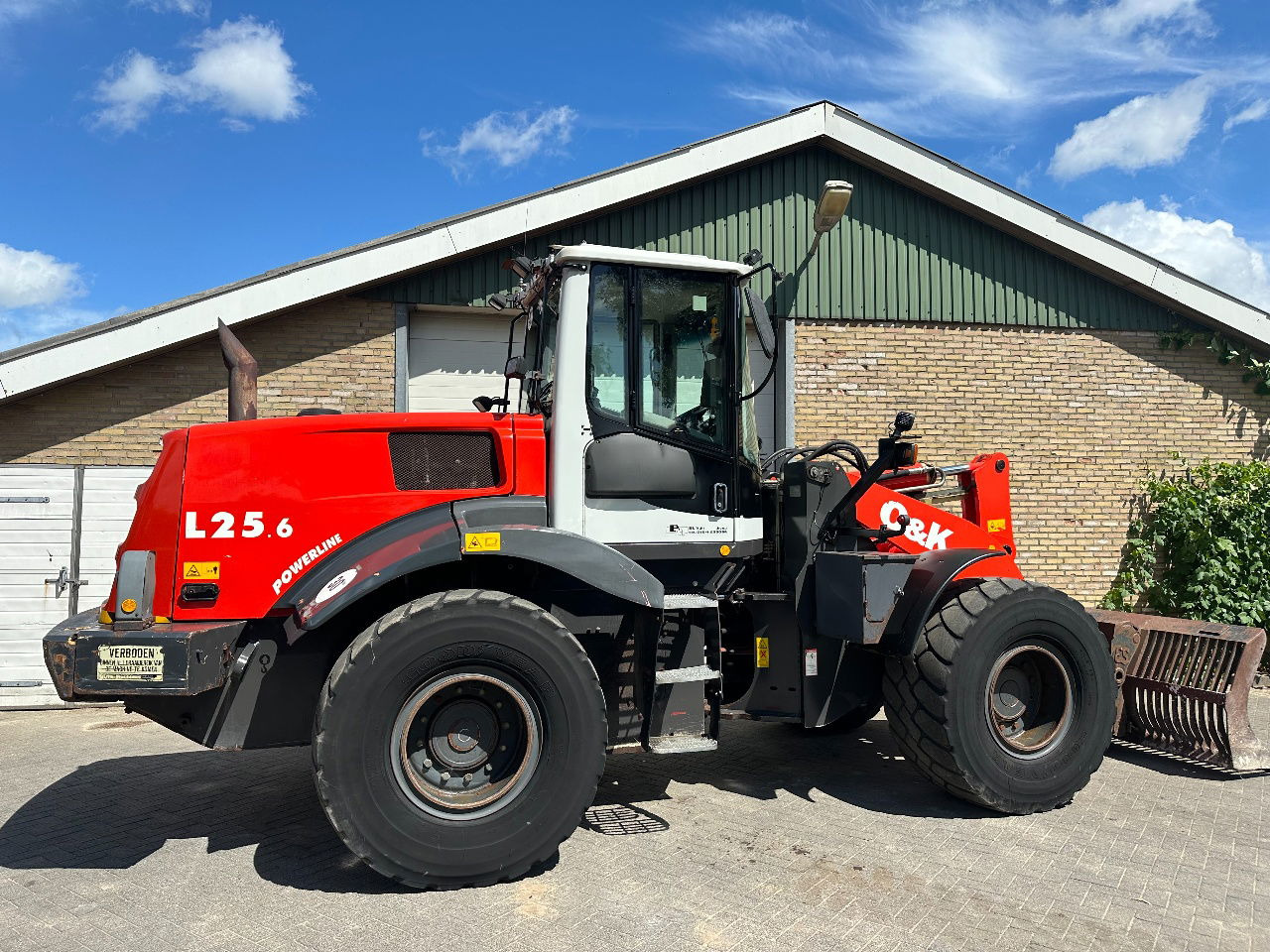 Wheel loader O & K 25.6
