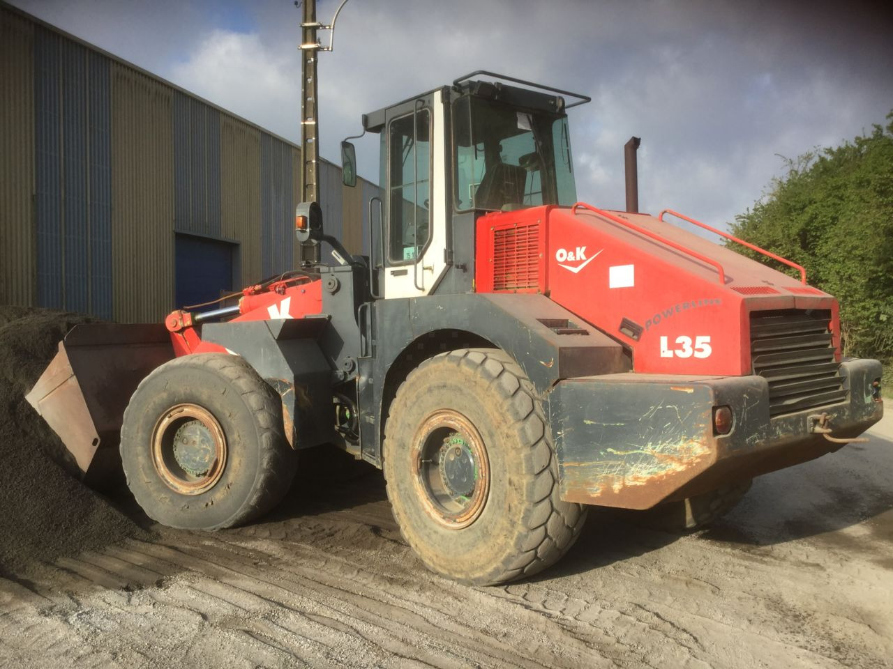 Wheel loader O&K L35