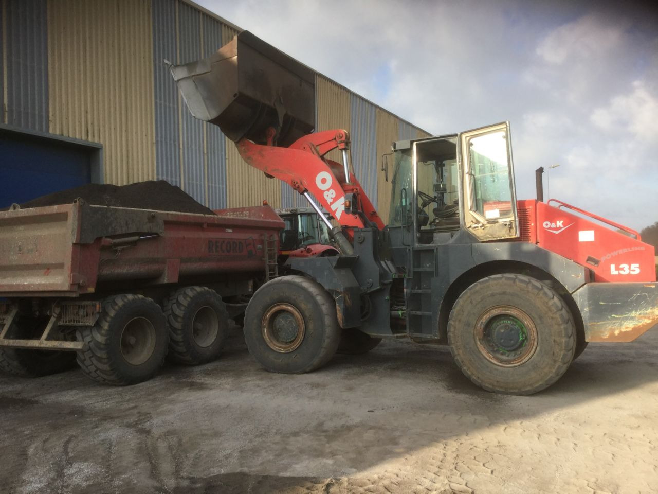 Wheel loader O&K L35