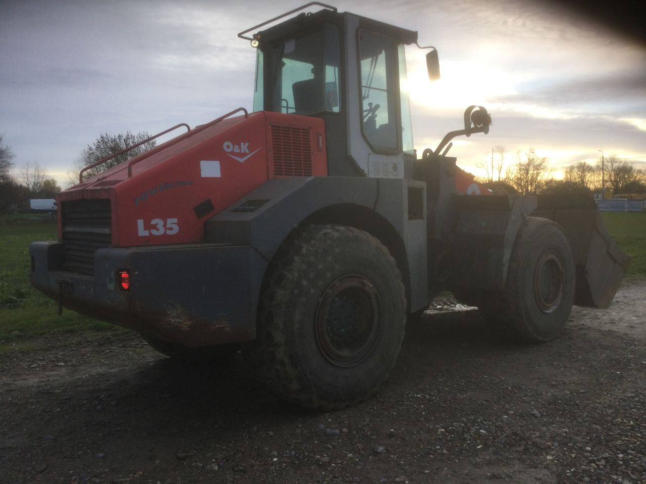 Wheel loader O&K L35