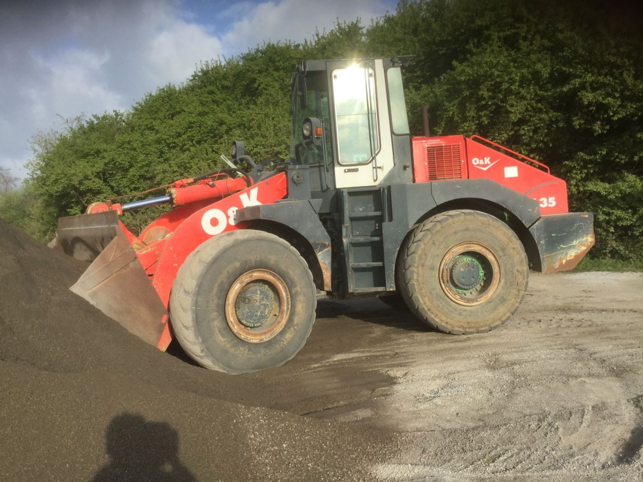 Wheel loader O&K L35