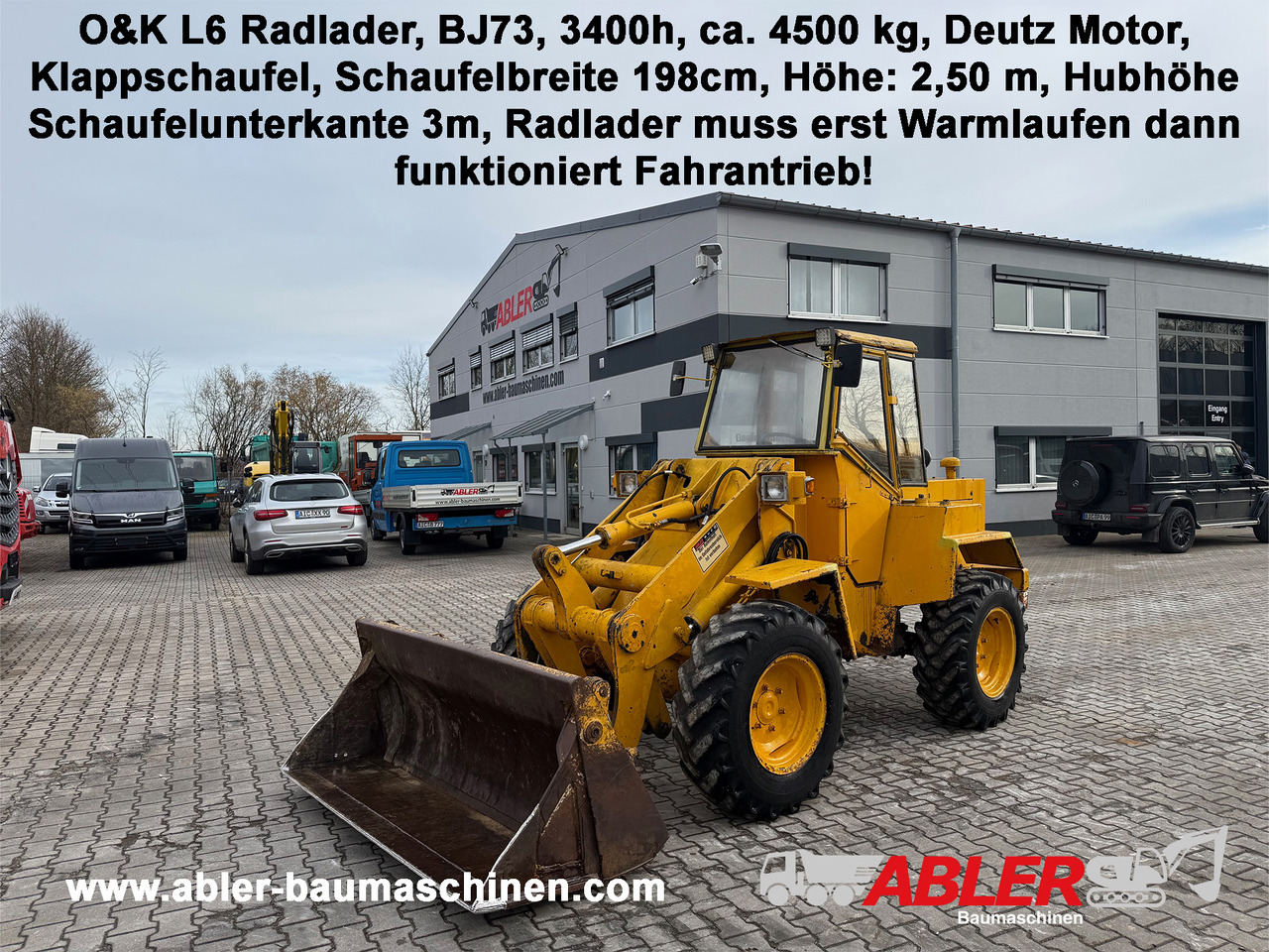 Wheel loader O&K L6 Radlader