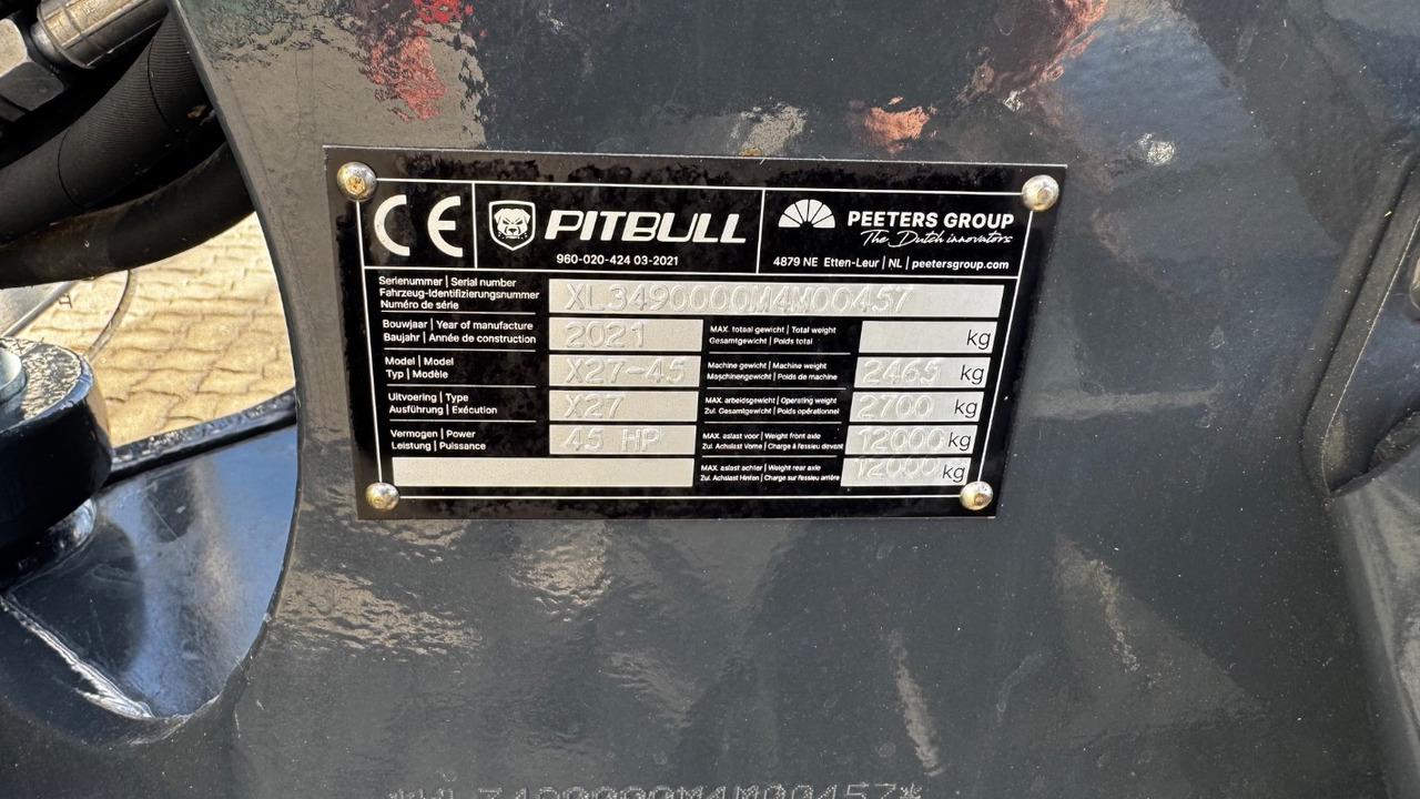 Wheel loader PITBULL X27-45