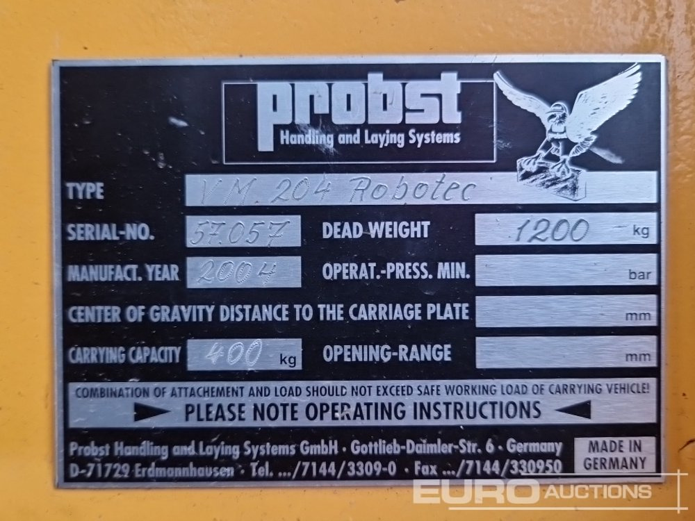 Wheel loader Probst VM204 Paving Layer