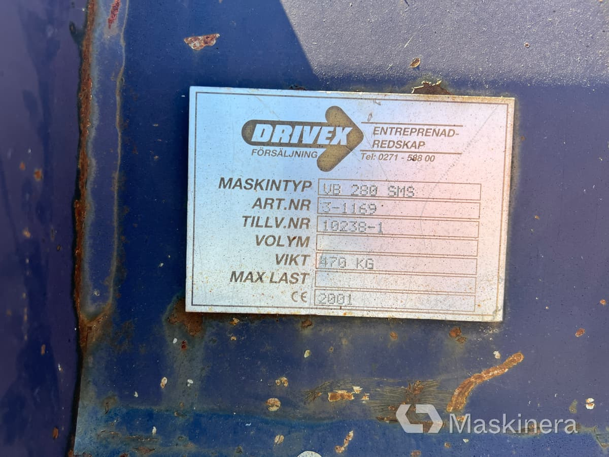 Wheel loader Redskapsbärare Wille 655 med vikplog