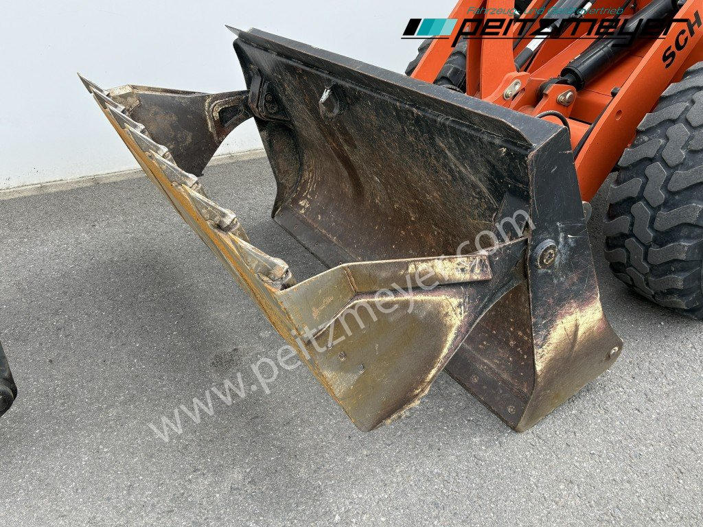 Wheel loader SCHAEFF RADLADER SKL 834 Palettengabel + Klappschaufel